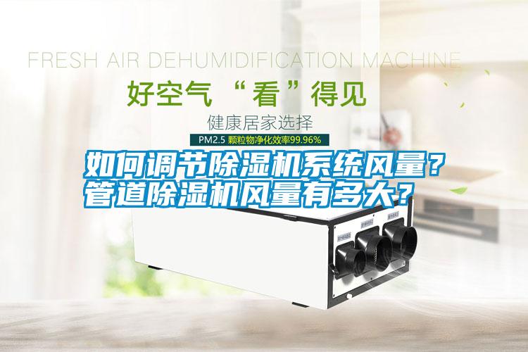 如何調(diào)節(jié)除濕機(jī)系統(tǒng)風(fēng)量？管道除濕機(jī)風(fēng)量有多大<div   id=