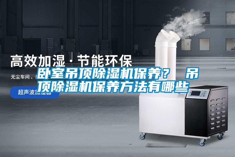 臥室吊頂除濕機保養(yǎng)<div   id=