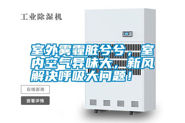 室外霧霾臟兮兮<div   id=