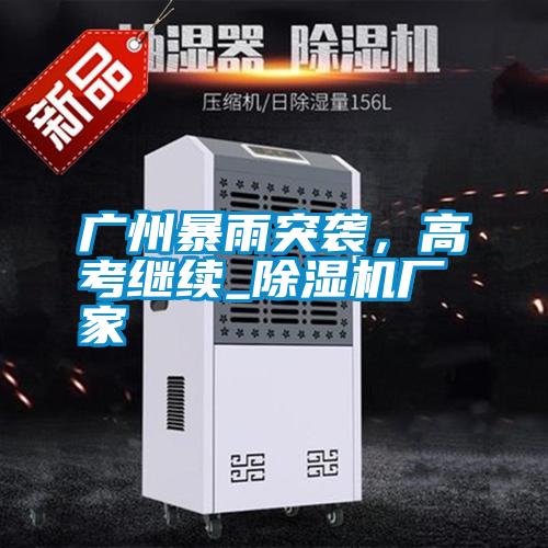 廣州暴雨突襲<div   id=