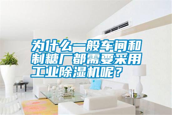 為什么一般車間和制糖廠都需要采用工業(yè)除濕機(jī)呢?