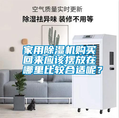 家用除濕機(jī)購(gòu)買回來應(yīng)該擺放在哪里比較合適呢？
