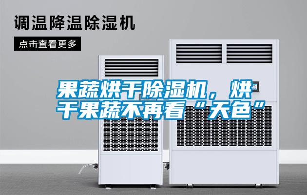 果蔬烘干除濕機(jī)<div   id=