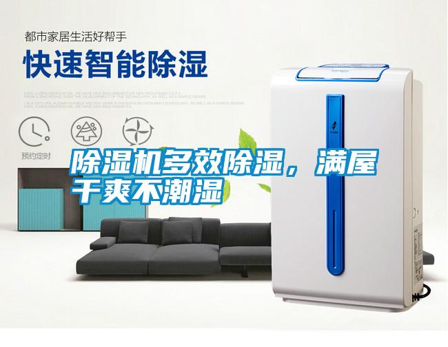 除濕機多效除濕，滿屋干爽不潮濕