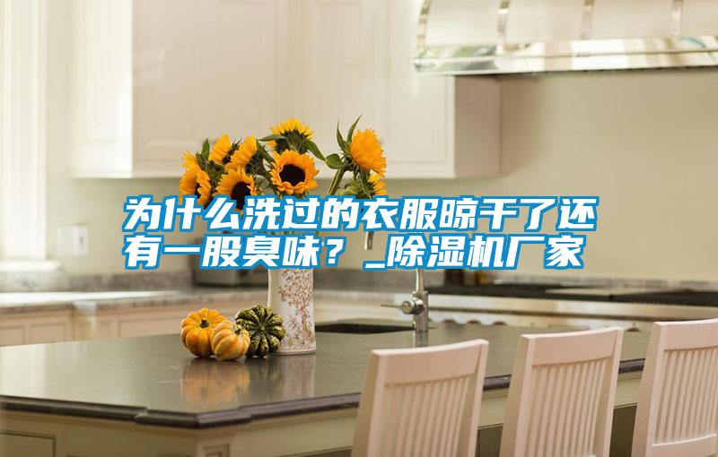 為什么洗過的衣服晾干了還有一股臭味<div   id=