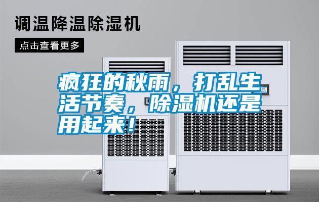 瘋狂的秋雨，打亂生活節(jié)奏<div   id=