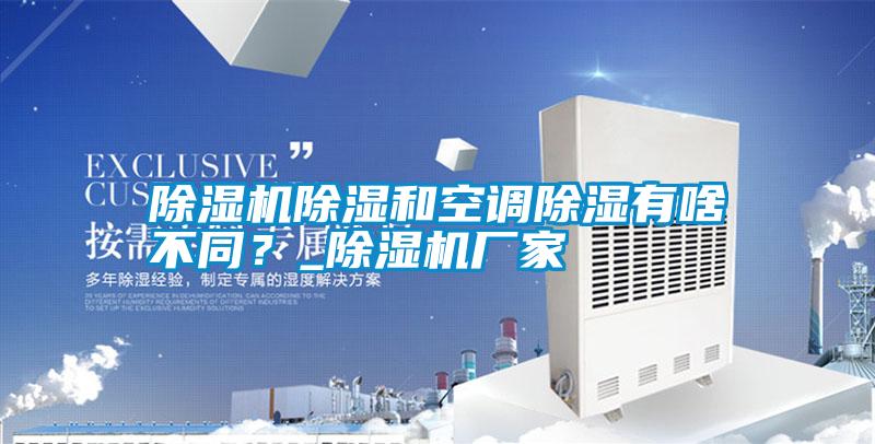 除濕機(jī)除濕和空調(diào)除濕有啥不同<div   id=