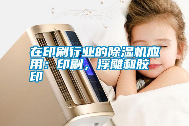 在印刷行業(yè)的除濕機應(yīng)用：印刷<div   id=