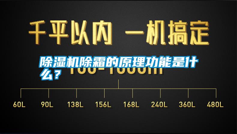 除濕機(jī)除霜的原理功能是什么<div   id=