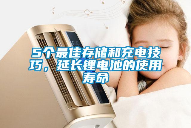 5個最佳存儲和充電技巧<div   id=