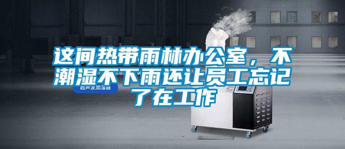 這間熱帶雨林辦公室<div   id=