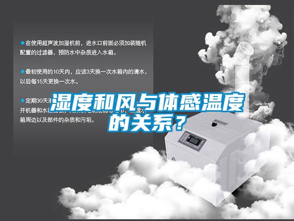 濕度和風(fēng)與體感溫度的關(guān)系<div   id=