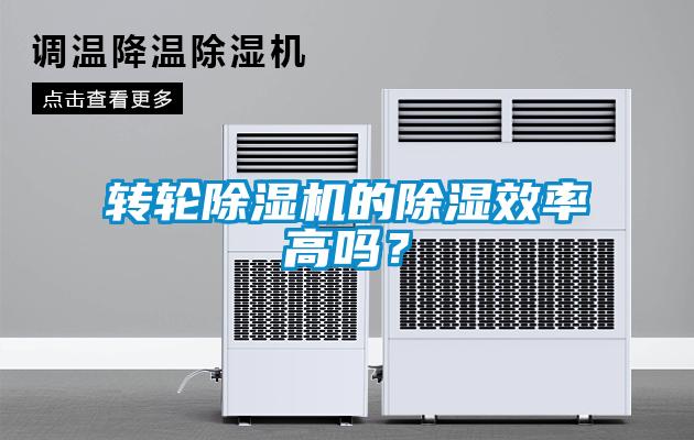 轉(zhuǎn)輪除濕機的除濕效率高嗎？