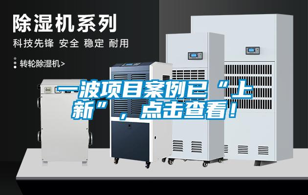 一波項(xiàng)目案例已“上新”<div   id=