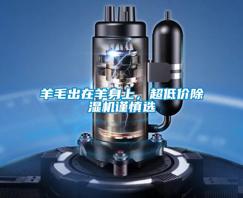 羊毛出在羊身上，超低價(jià)除濕機(jī)謹(jǐn)慎選