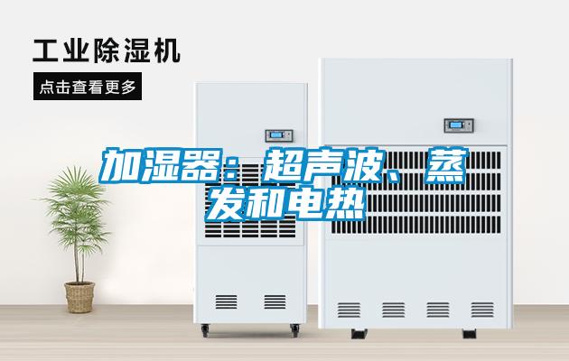 加濕器：超聲波、蒸發(fā)和電熱