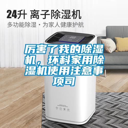 厲害了我的除濕機<div   id=