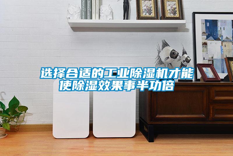 選擇合適的工業(yè)除濕機(jī)才能使除濕效果事半功倍