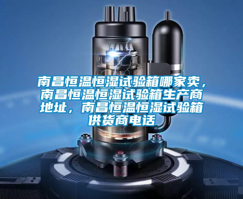 南昌恒溫恒濕試驗(yàn)箱哪家賣，南昌恒溫恒濕試驗(yàn)箱生產(chǎn)商地址<div   id=