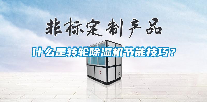 什么是轉(zhuǎn)輪除濕機(jī)節(jié)能技巧<div   id=