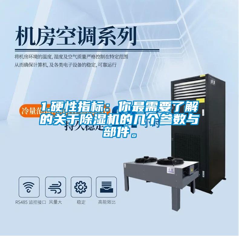 1.硬性指標：你最需要了解的關于除濕機的幾個參數(shù)與部件<div   id=