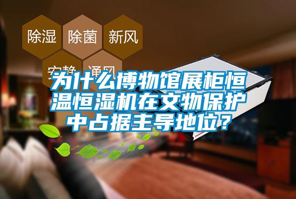 為什么博物館展柜恒溫恒濕機在文物保護中占據(jù)主導(dǎo)地位<div   id=
