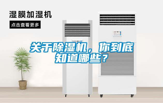關(guān)于除濕機(jī)<div   id=