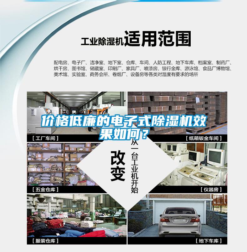 價格低廉的電子式除濕機效果如何<div   id=