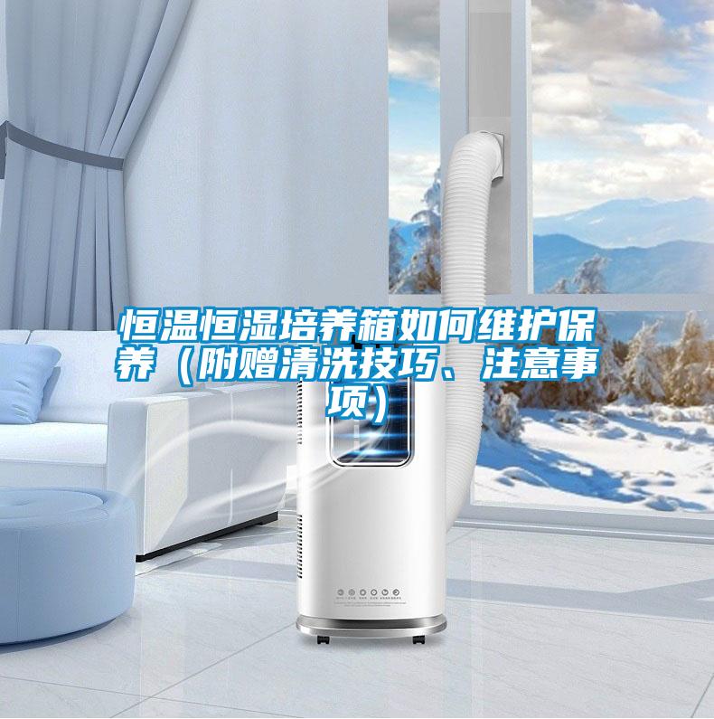 恒溫恒濕培養(yǎng)箱如何維護保養(yǎng)（附贈清洗技巧<div   id=