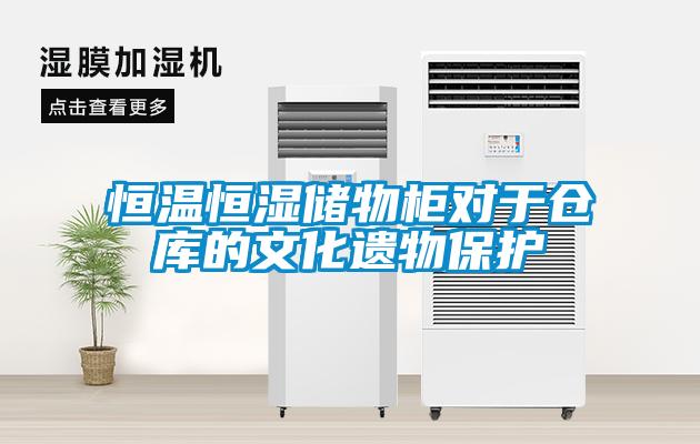 恒溫恒濕儲(chǔ)物柜對(duì)于倉庫的文化遺物保護(hù)
