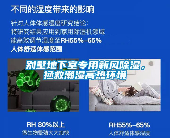 別墅地下室專用新風(fēng)除濕<div   id=