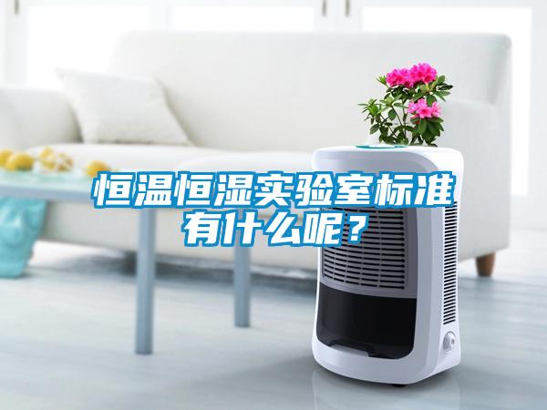 恒溫恒濕實驗室標準有什么呢<div   id=
