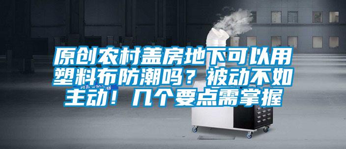 原創(chuàng)農(nóng)村蓋房地下可以用塑料布防潮嗎？被動不如主動<div   id=