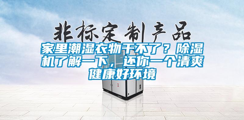 家里潮濕衣物干不了？除濕機(jī)了解一下<div   id=