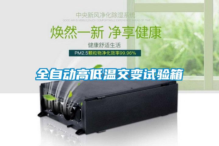 全自動(dòng)高低溫交變試驗(yàn)箱