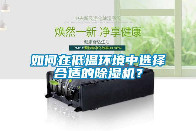 如何在低溫環(huán)境中選擇合適的除濕機<div   id=
