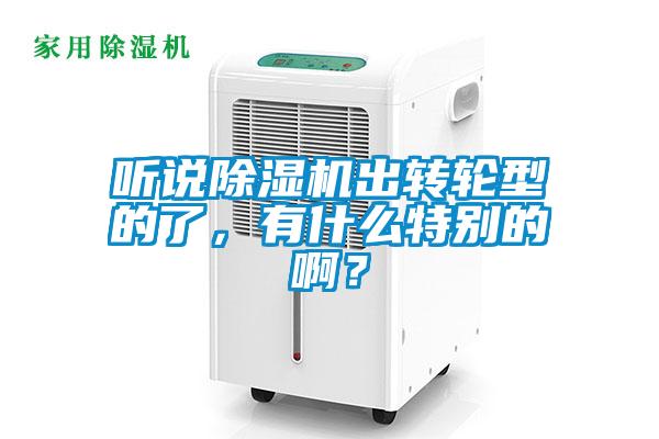 聽說除濕機出轉輪型的了<div   id=