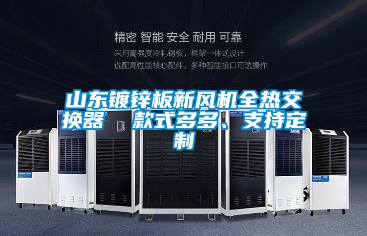 山東鍍鋅板新風(fēng)機全熱交換器  款式多多<div   id=