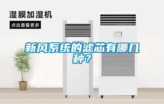 新風(fēng)系統(tǒng)的濾芯有哪幾種<div   id=