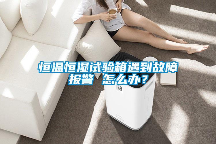 恒溫恒濕試驗箱遇到故障報警 怎么辦<div   id=