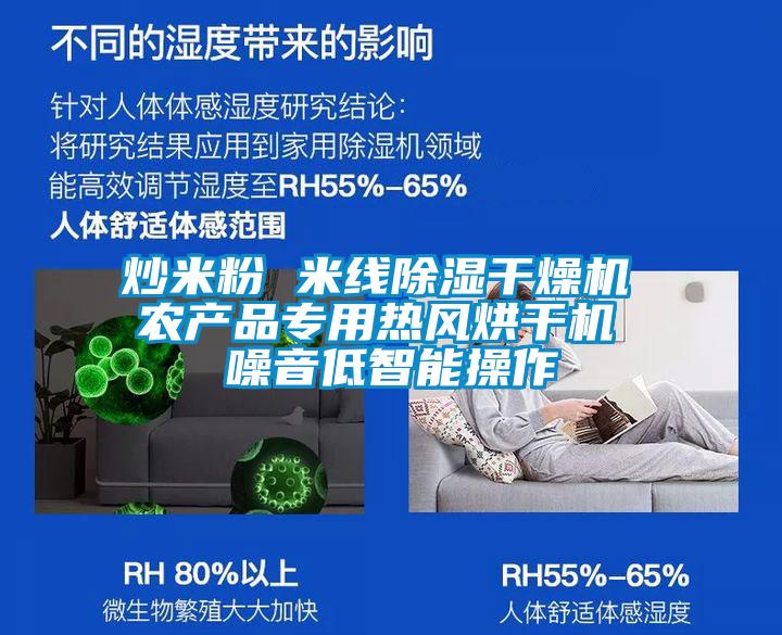 炒米粉 米線除濕干燥機(jī) 農(nóng)產(chǎn)品專(zhuān)用熱風(fēng)烘干機(jī) 噪音低智能操作