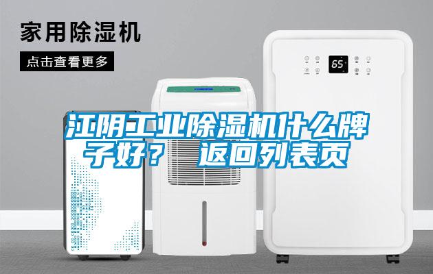 江陰工業(yè)除濕機(jī)什么牌子好<div   id=