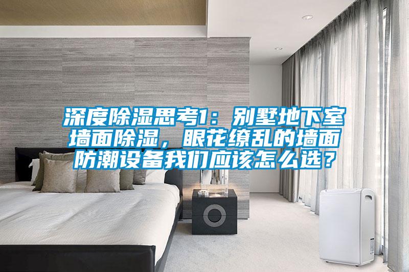 深度除濕思考1：別墅地下室墻面除濕，眼花繚亂的墻面防潮設(shè)備我們應(yīng)該怎么選<div   id=