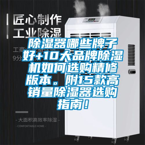 除濕器哪些牌子好+10大品牌除濕機如何選購精修版本<div   id=