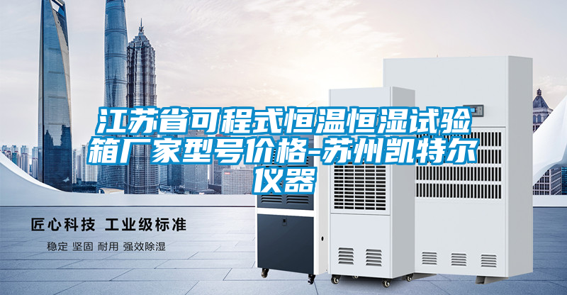 江蘇省可程式恒溫恒濕試驗(yàn)箱廠家型號價(jià)格-蘇州凱特爾儀器