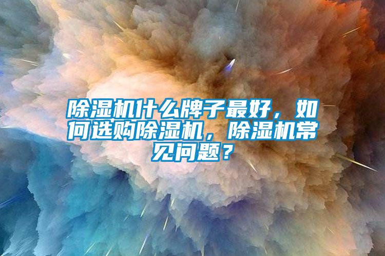 除濕機(jī)什么牌子最好<div   id=
