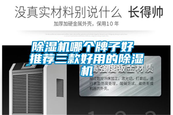 除濕機(jī)哪個牌子好 推薦三款好用的除濕機(jī)