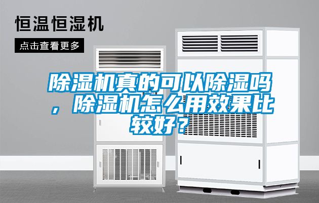 除濕機(jī)真的可以除濕嗎<div   id=