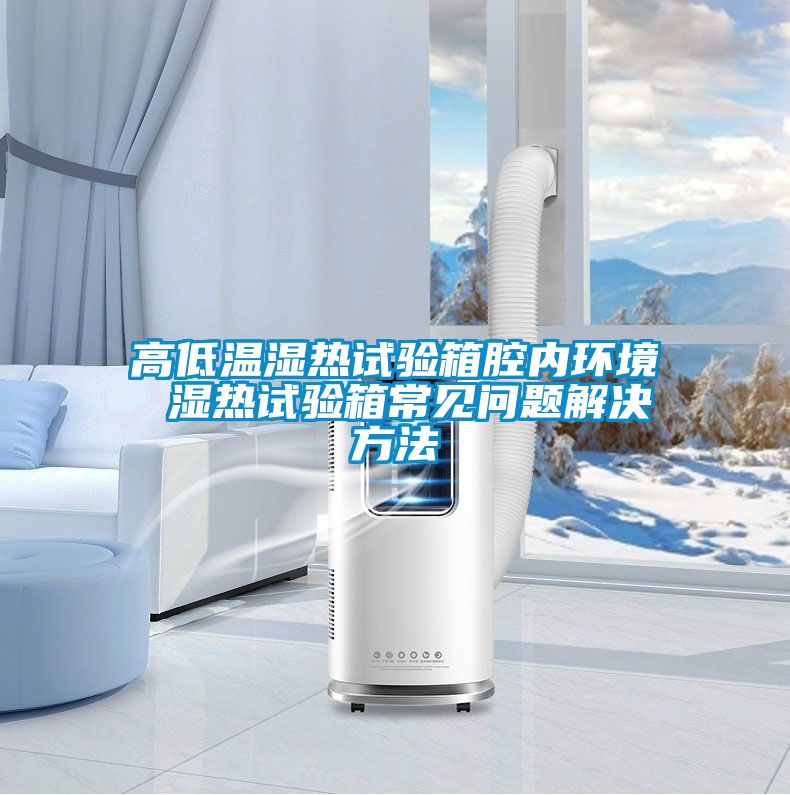 高低溫濕熱試驗(yàn)箱腔內(nèi)環(huán)境 濕熱試驗(yàn)箱常見問(wèn)題解決方法